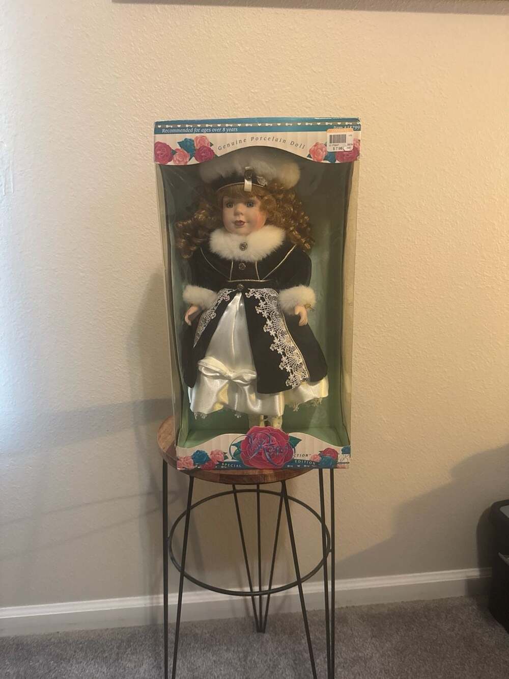 Brass Key Victorian Rose Collection Genuine Porcelain Doll Special Edition 1997